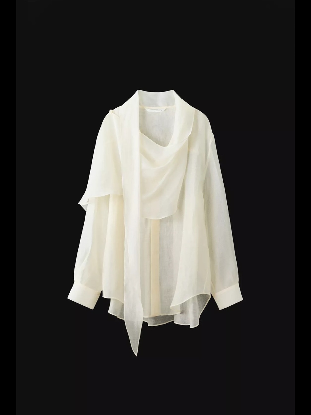 ZARA ZW COLLECTION HANDKERCHIEF SHIRT